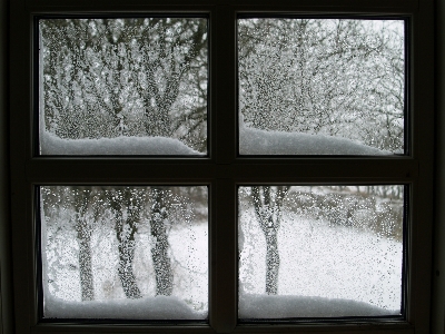 Foto Nevicare inverno leggero finestra