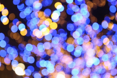 Light bokeh blur abstract Photo