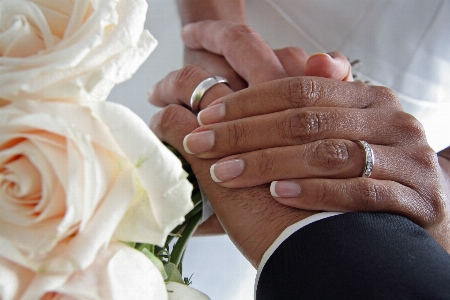 Hand people woman ring Photo