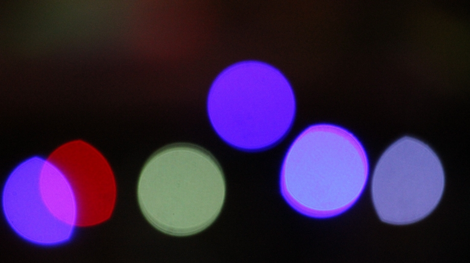 Creative light bokeh blur