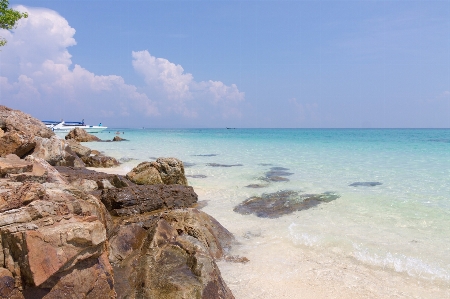 Strand landschaft meer küste Foto