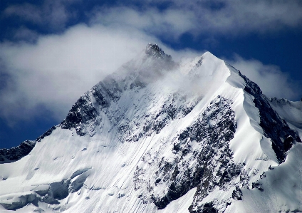 Landscape rock mountain snow Photo