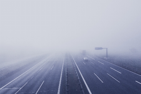 風景 地平線 雪 ライト 写真