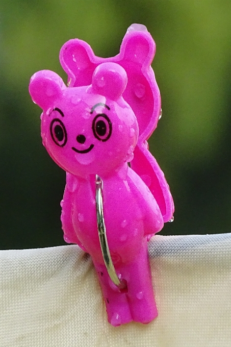 Flower bear pink toy