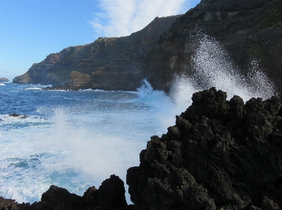 Landscape sea coast water Photo