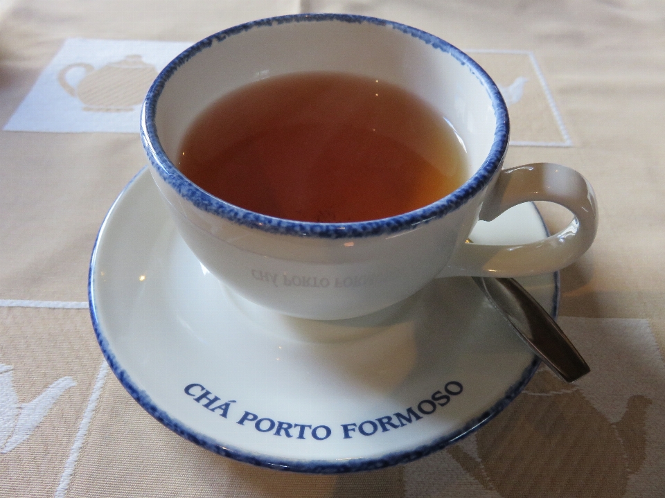 Té taza alimento bebida