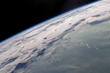 地平線 クラウド 空 日光 写真