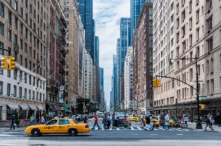 Pedestrian architecture people road Photo