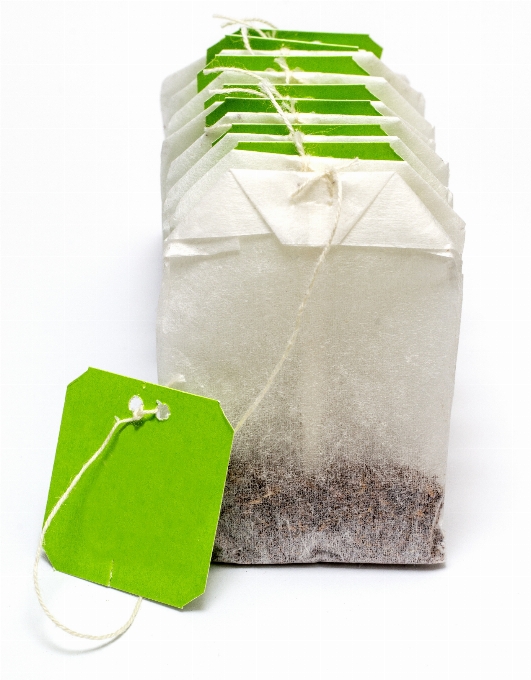 Tea green natural bag