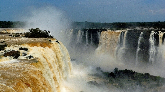 Water waterfall wave river Photo