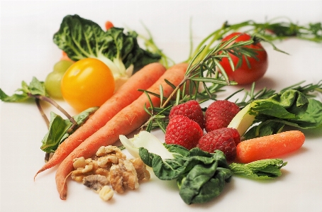 Raspberry ripe dish meal Photo