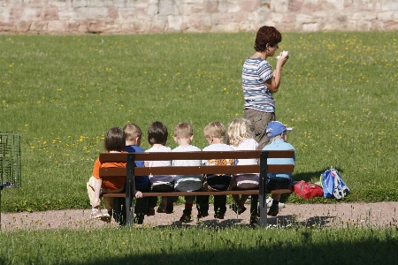 Foto Erba persone prato giocare