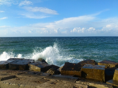 Beach sea coast sand Photo