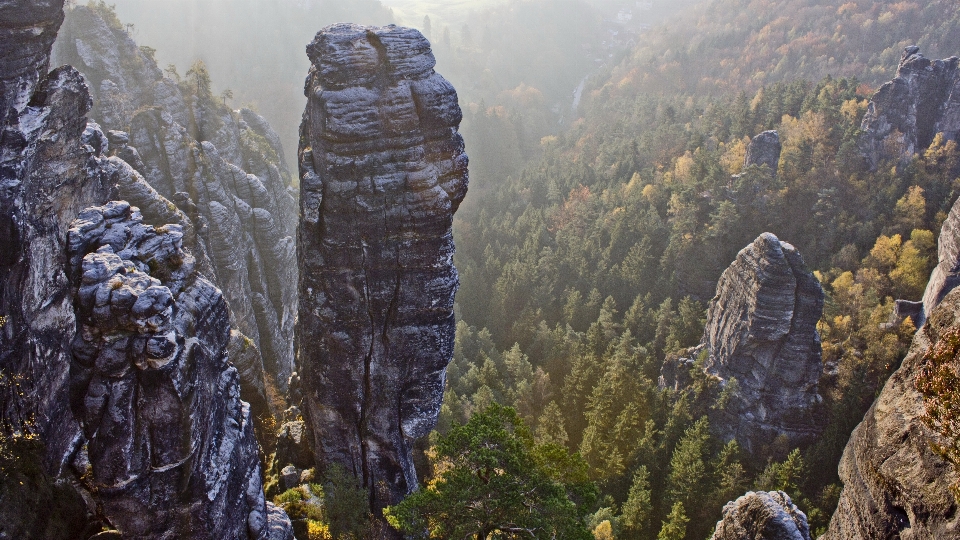 Lanskap rock gurun
 gunung