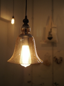 Light white bell decoration Photo