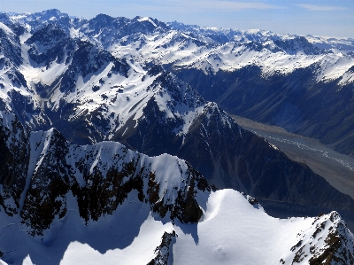 Landscape nature mountain snow Photo