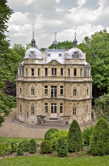 Die architektur villa
 gebäude chateau
