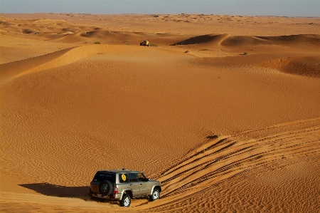 Landscape sand desert dune Photo