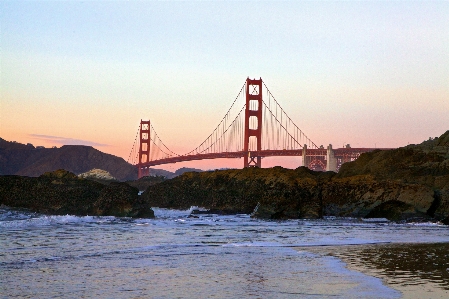 Beach landscape sea coast Photo