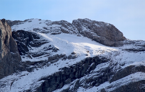 Berg schnee winter abenteuer Foto