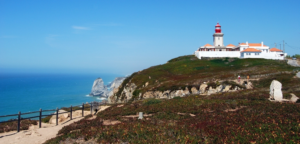 Mar costa océano faro