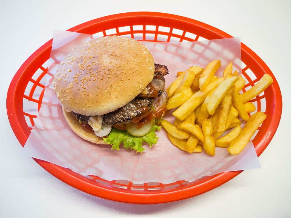 Plat repas nourriture poisson