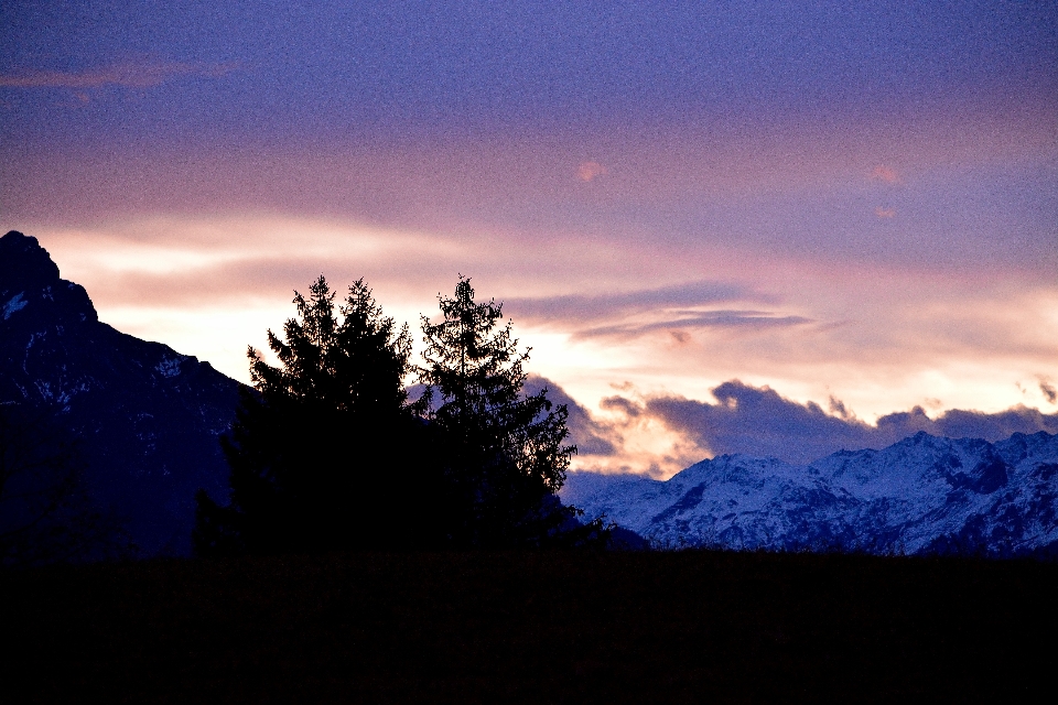 Paysage nature horizon montagne