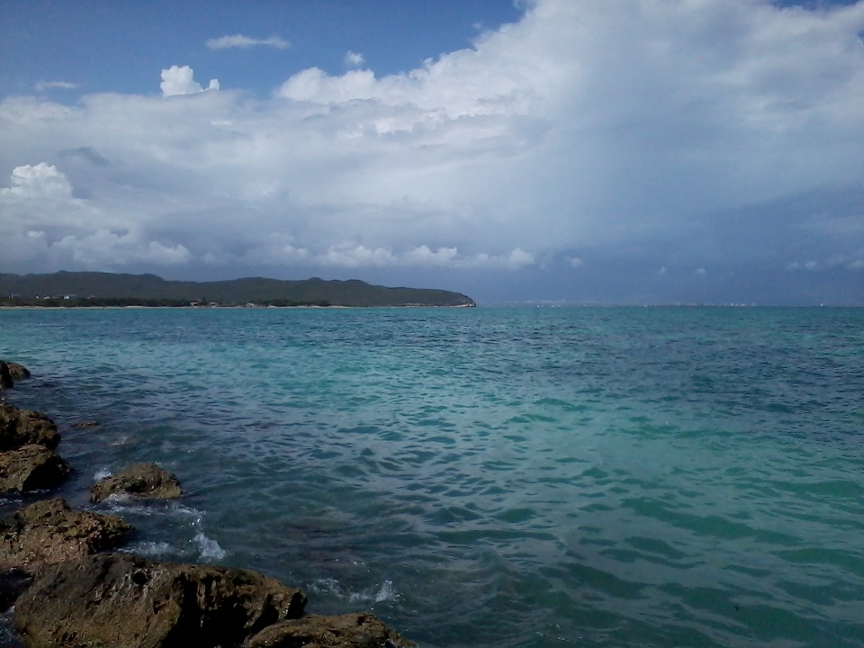 Praia paisagem mar costa