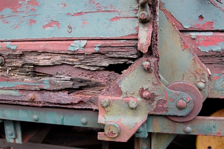 Wood railway wagon old Photo