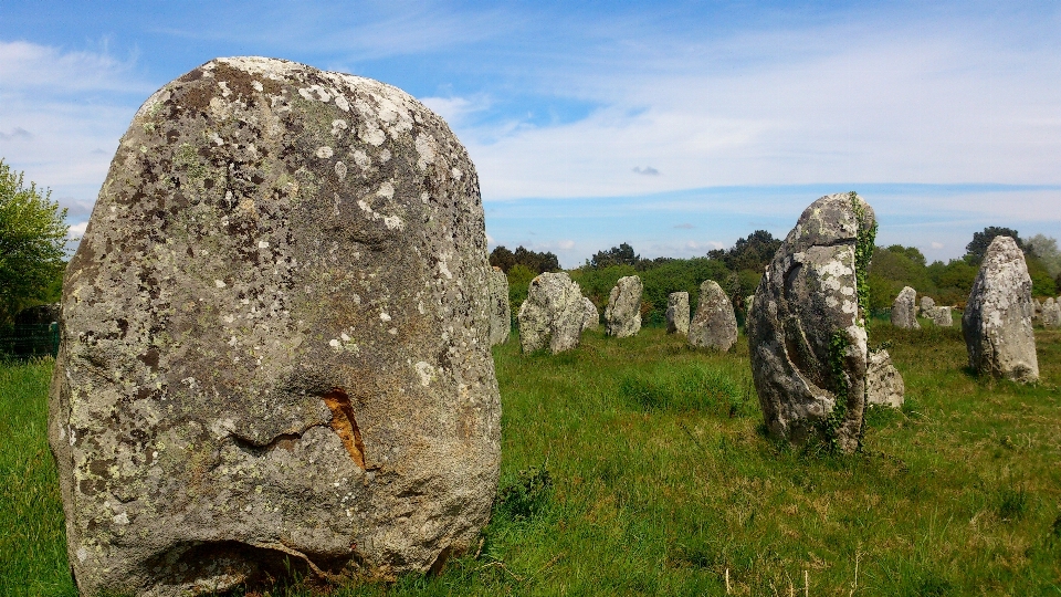 Paysage rock structure monument