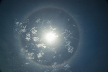 Foto Awan langit matahari sinar