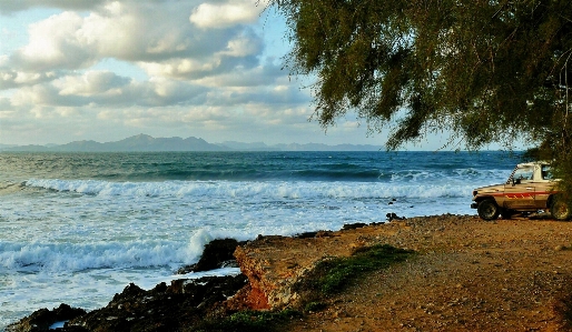 Beach landscape sea coast Photo