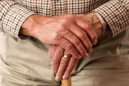 Hand man male waiting Photo