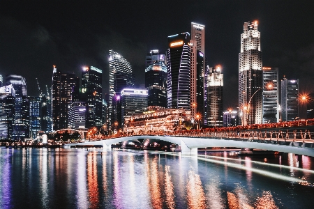 Water architecture bridge skyline Photo