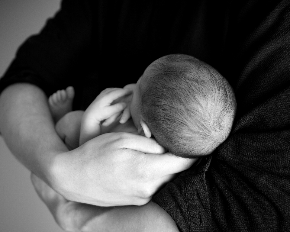 Hand person schwarz und weiß
 weiss