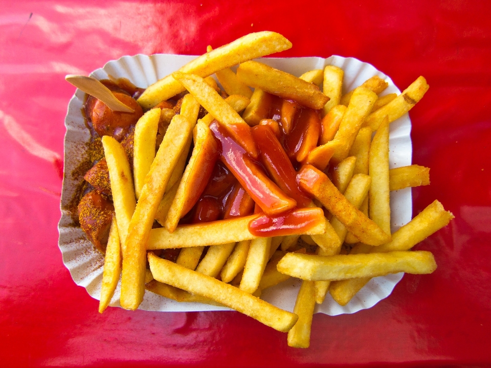 Piring makanan menghasilkan sayur-mayur