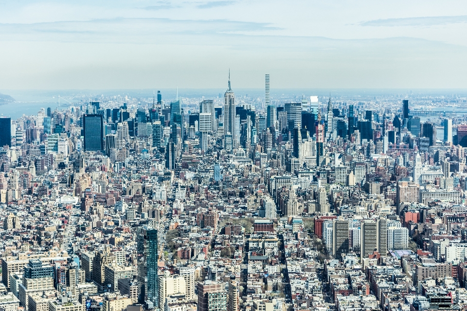 地平線 建築 スカイライン 写真撮影