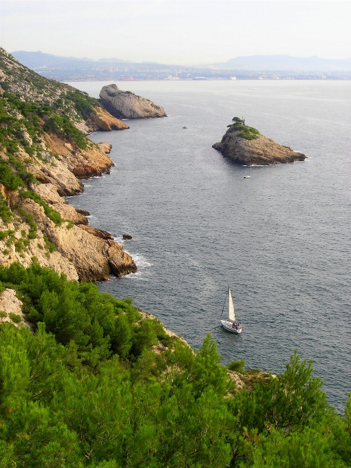 Mer côte rock océan