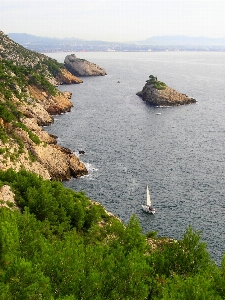 Sea coast rock ocean Photo