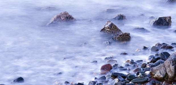 Foto Laut pesisir air alam