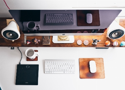 Desk apple keyboard technology Photo