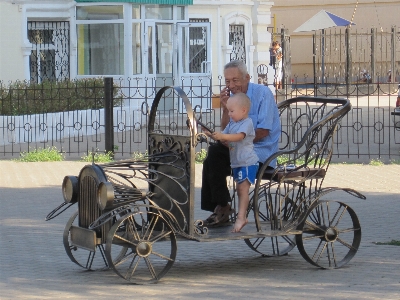 Cart automobile bicycle vehicle Photo