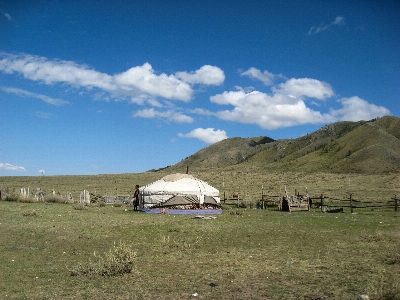 Landschaft wildnis
 berg himmel Foto