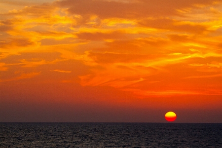 Landschaft meer ozean horizont Foto