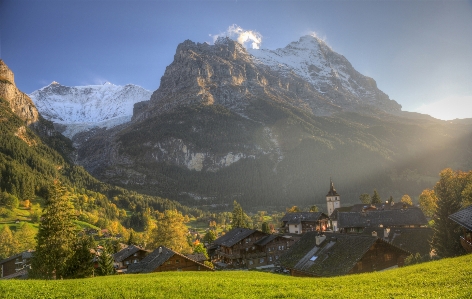 Landscape nature wilderness mountain Photo