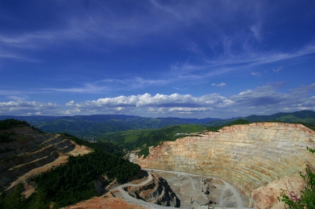 Landscape rock mountain cloud Photo