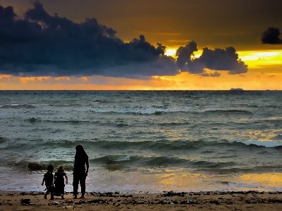 Beach sea coast sand Photo