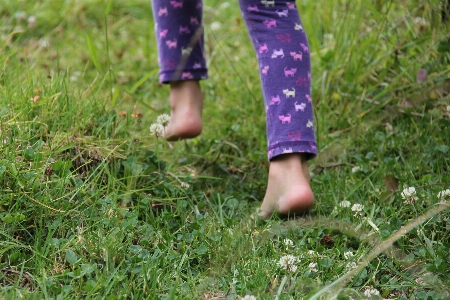 Hand grass people plant Photo