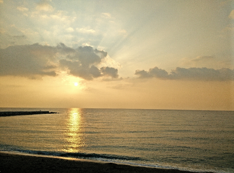 海滩 景观 海 海岸