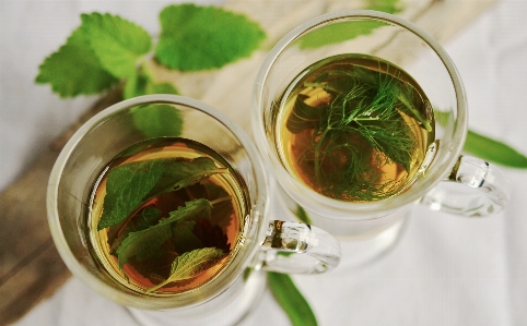 Tea glass cup food Photo